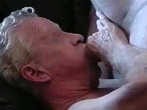 2 Grandpas Spelen En Sperma, Oud Volwassen