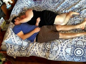 Prawdziwa Para, Duża Piękna Kobieta, Starzenie Się, Całowanie, Seks Oralny - CZĘŚĆ 1 - TnD