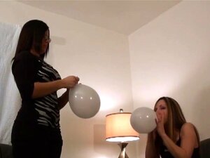 Watch These Cute Cougars Get Wild With Balloons In A Sensual Reality Shoot. You Won't Want To Miss This Balloon Fetish Dream Come To Life! Porn