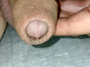 Cheesy Cock Close Up And Body Shaking Orgasm