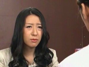 Horny Japanese Whore Yuna Shiina, Hitomi Honjou In Exotic Secretary, Group Sex JAV Clip