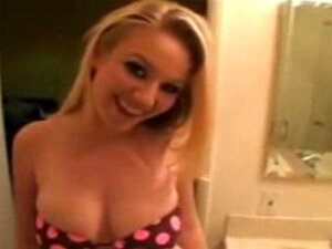 Blonde Babe Girlfriend Fucked In Homemade POV